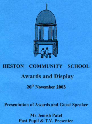 Guest speaker at Heston School